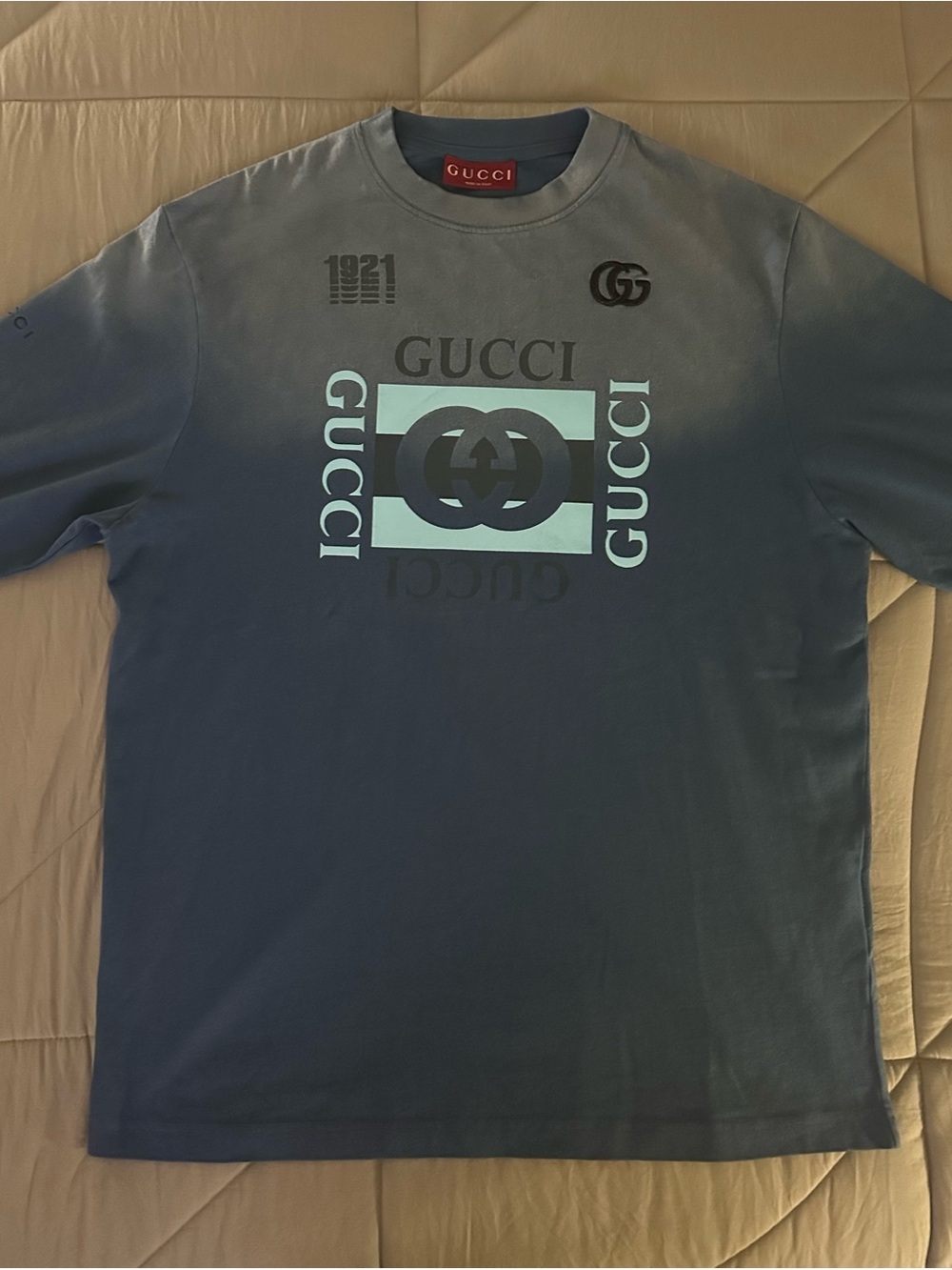Gucci GG Logo Long-Sleeve Tee - Picture 2 of 14